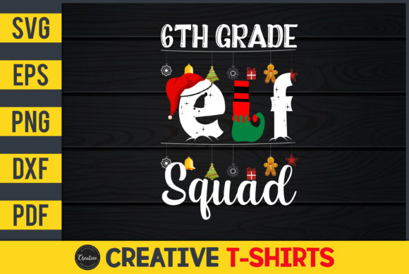 6th Grade Elf Squad Embroidery Design Review