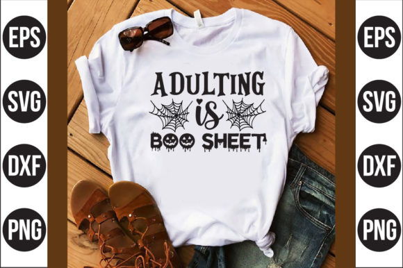 Adulting is Boo Sheet Embroidery Design Review