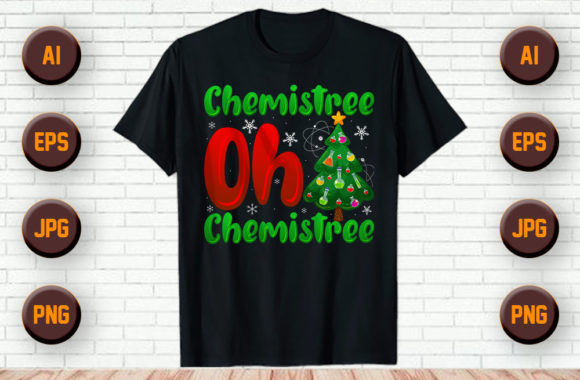 Christmas T Shirt and Mug Typography Design Review