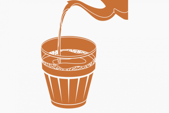 Flat Monochrome Pouring Masala Chai Review