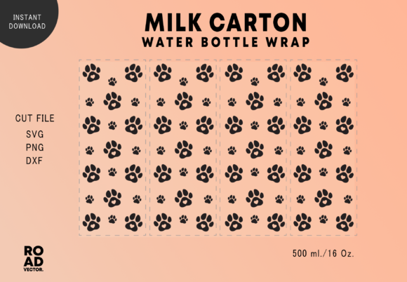 Love Dog Cat Paw Seamless Pattern Wrap Review