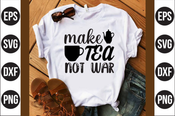 Make Tea Not War Embroidery Design Review