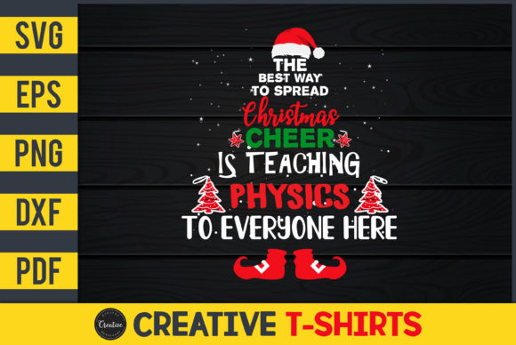 Physics Teacher Christmas Elf Embroidery Design Review