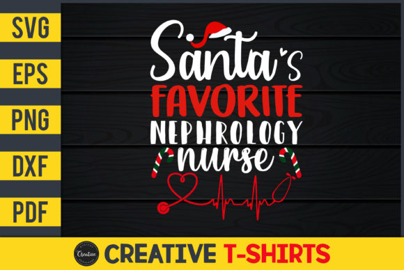 Santa's Favorite Nephrology Nurse Design Review