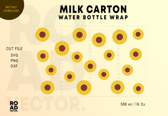 Sunflower Seamless Bottle Wrap Review