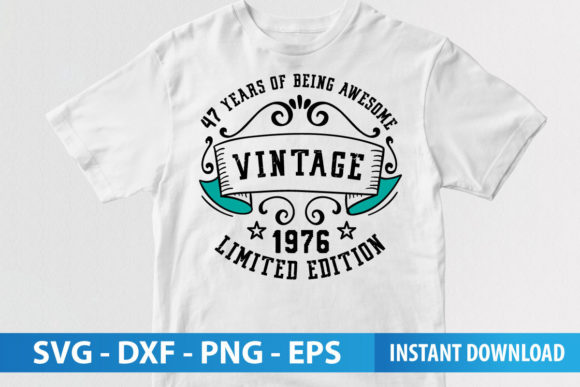 Vintage 47 Years Celebration Embroidery Review